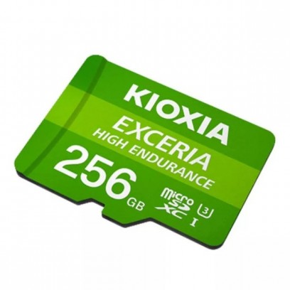 Kioxia Paměťová karta Exceria High Endurance (M303E), 256GB, microSDXC, LMHE1G256GG2, UHS-I U3 (Class 10)