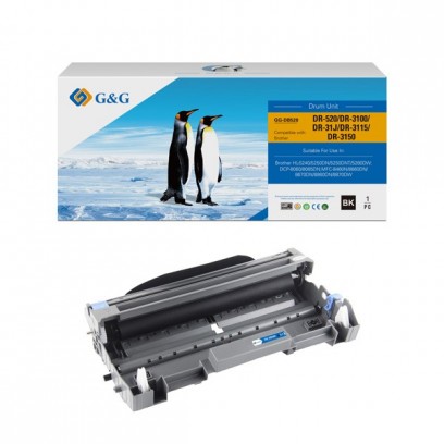G&G kompatibilní válec s DR3100, black, 25000str., pro Brother HL-5240, 5250DN, 5070DN, 5280DW, 5270DN