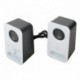 Logitech reproduktory Z150, 2.0, 3W, bílé, regulace hlasitosti, přenosné, 150Hz-20kHz