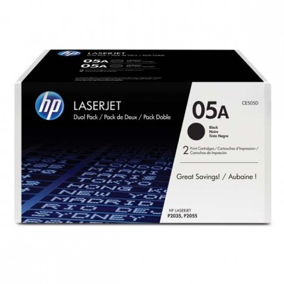 Zvýhodněná sada 2ks toner HP CE505D, HP 05A