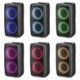 Defender reproduktor BOOMER 20, Li-Ion, 2.0, 20W, černý, regulace hlasitosti, LED podsvícení, BT 5.0, TWS, 150Hz~18kHz