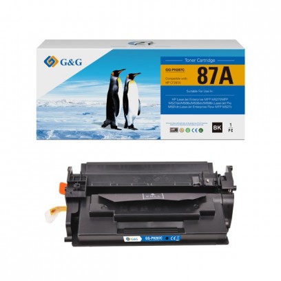 G&G kompatibilní toner s CF287A, black, 9000str., NT-PH287C, HP 87A, pro HP LJ Enterprise M506, HP LJ Pro MFP M527, M501n, 93...