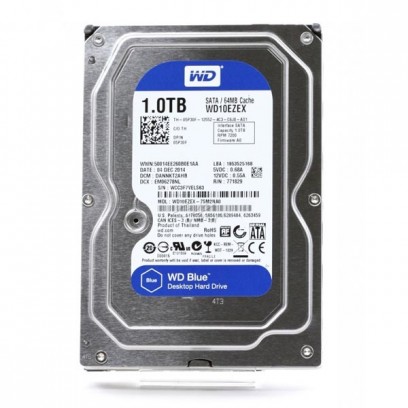 Western Digital interní pevný disk, WD Blue, 3.5", SATA III, 1TB, 1000GB, WD10EZEX