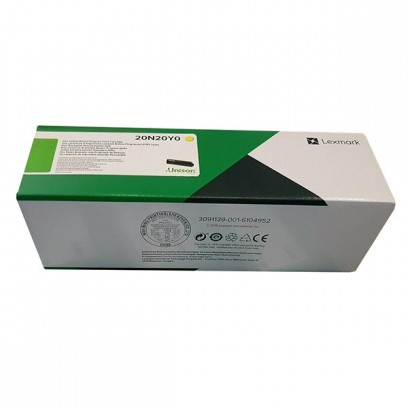 Lexmark originální toner 20N20Y0, yellow, 1500str., return, Lexmark CX331adwe, CS431dw, CS331dw, CX431adw, O