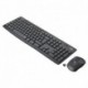 Logitech MK295, sada klávesnice s bezdrátovou optickou myší, AAA, CZ, multimediální, 2.4 [GHz], bezdrátová, šedá, SilentTouch