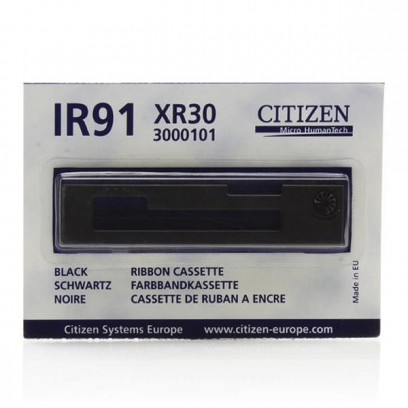 Citizen originální páska do pokladny, 3000101, IR 91, černá, Citizen IR91B, MD910, MD911, IDP3110, IDP3111, CBM900
