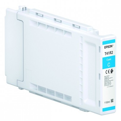 Epson originální ink C13T41R240, T41R240, cyan, 110ml, Epson SureColor SC-T3400, SC-T3400N, SC-T5400, SC-T5400M