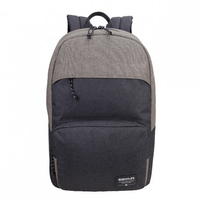 Batoh na notebook 15,6", Alpha, hnědý z polyesteru, Bestlife