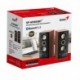 Genius reproduktory SP-HF800BT, 2.0, 20W, černo-hnědé, Bluetooth 5.3