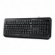 Genius KB-118 II, klávesnice CZ/SK, klasická, voděodolná typ drátová (PS/2), černá