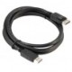 Kabel DisplayPort M- DisplayPort M, 2m, černá