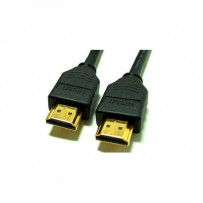 Kabel HDMI M- HDMI M, High Speed, 2m, zlacené konektory, černá