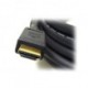 Kabel HDMI M- HDMI M, High Speed, 2m, zlacené konektory, černá