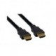 Kabel HDMI M- HDMI M, High Speed, 2m, zlacené konektory, černá