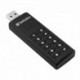 Verbatim USB flash disk, USB 3.0, 128GB, Keypad Secure, černý, 49429, USB A, 256bitové hardwarové šifrování AES, LED indikátor