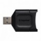 Kingston čtečka USB 3.0 (3.2 Gen 1), MobileLite Plus SD, SD, externí, černá, konektor USB A