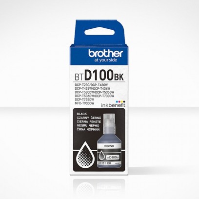 Brother inkoust BTD100BK černý