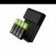 Green Cell nabíječka baterií GRADGC01, na 4 ks AA, NiMH, nabíjení samotných článků, včetně 4ks baterií AA 2000mAh, 0.5W
