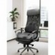 Set bederní opěrky a podsedáku, ergonomický, antracitový, paměťová pěna, Powerton