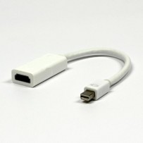 Video Redukce, DisplayPort (mini) M-HDMI F, 0, černá/bílá