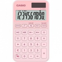 Casio Kalkulačka SL 310 YC LP, růžová, desetimístná, duální napájení