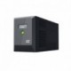 Nepřerušitelné napájení UPS Greencell 2000VA 1400W PowerProof s LCD displej