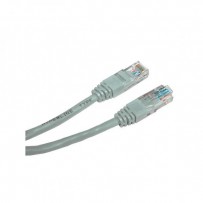 UTP patchcord, Cat.6, RJ45 M-15m, nestíněný, šedý, economy