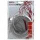 UTP patchcord, Cat.5e, RJ45 M-15m, nestíněný, šedý