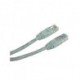 UTP patchcord, Cat.5e, RJ45 M-7m, nestíněný, křížený, šedý, economy, k propojení 2 PC