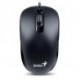 Genius Myš DX-120, 1200DPI, optická, 3tl., 1 kolečko, drátová USB, černá, klasická